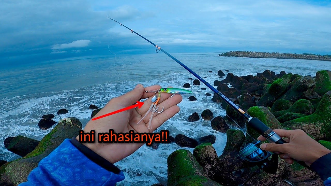 Sangat ampuh!!,gara2 umpan ini ikannya yang Nyamber gede semua