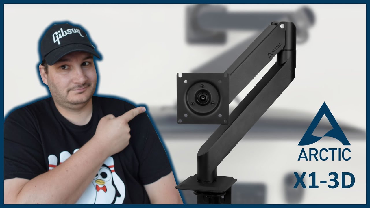 Avec le bras ARCTIC X1-3D, donnez du mouvement à votre écran !