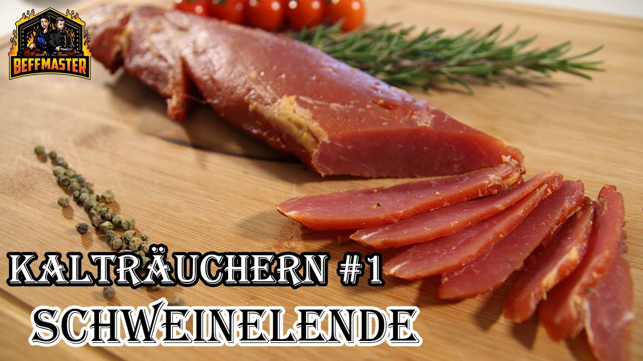 Kalträuchern #1 - Schweinelende ... schweinelecker 🐷