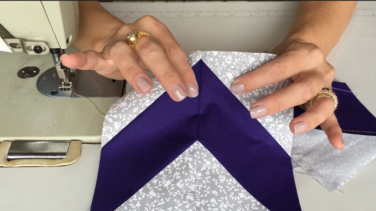 03 Passos para COSTURAR esse BLOCO de PATCHWORK Lindíssimo e Fácil