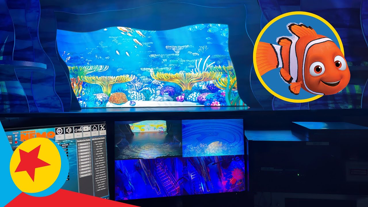 Behind the Scenes at Finding Nemo: The Big Blue...And Beyond! | Pixar