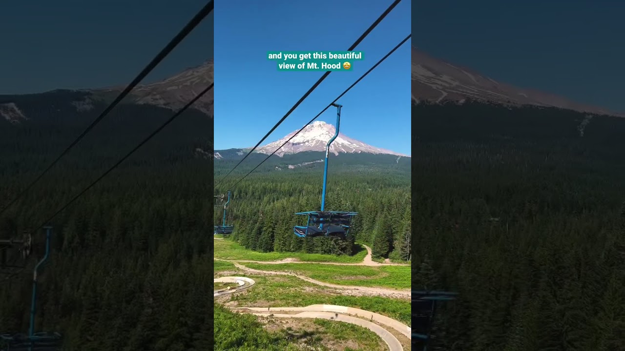 Fun things to do in Oregon: Mt Hood Skibowl Alpine Slide