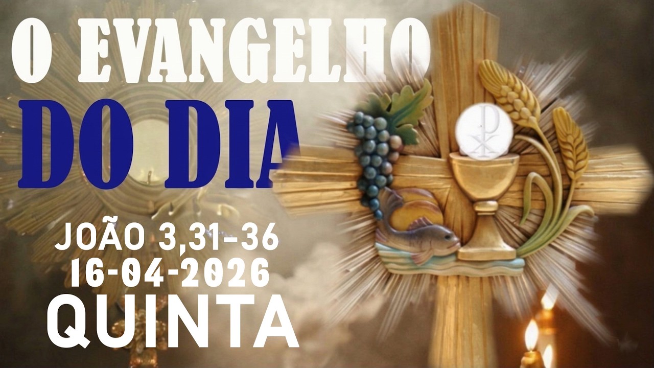 EVANGELHO DO DIA 16 DE ABRIL - Vida eterna n&atilde;o &eacute; depois&hellip; come&ccedil;a agora &mdash; voc&ecirc; cr&ecirc; nisso?