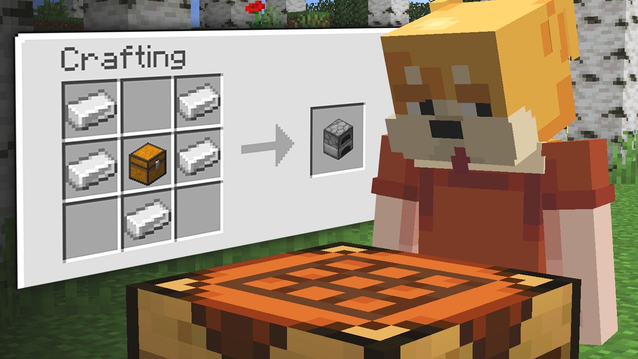 Minecraft แต่สูตรคราฟเปลี่ยนไปแบบสุ่ม..