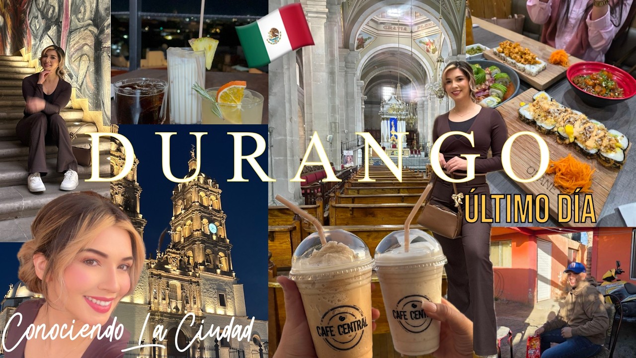 💛🌵 Así Fue Mi Último Día en Durango 🇲🇽 | LA ESCUELA A LA QUE FUI 🏫 Turismo, Historia y Más
