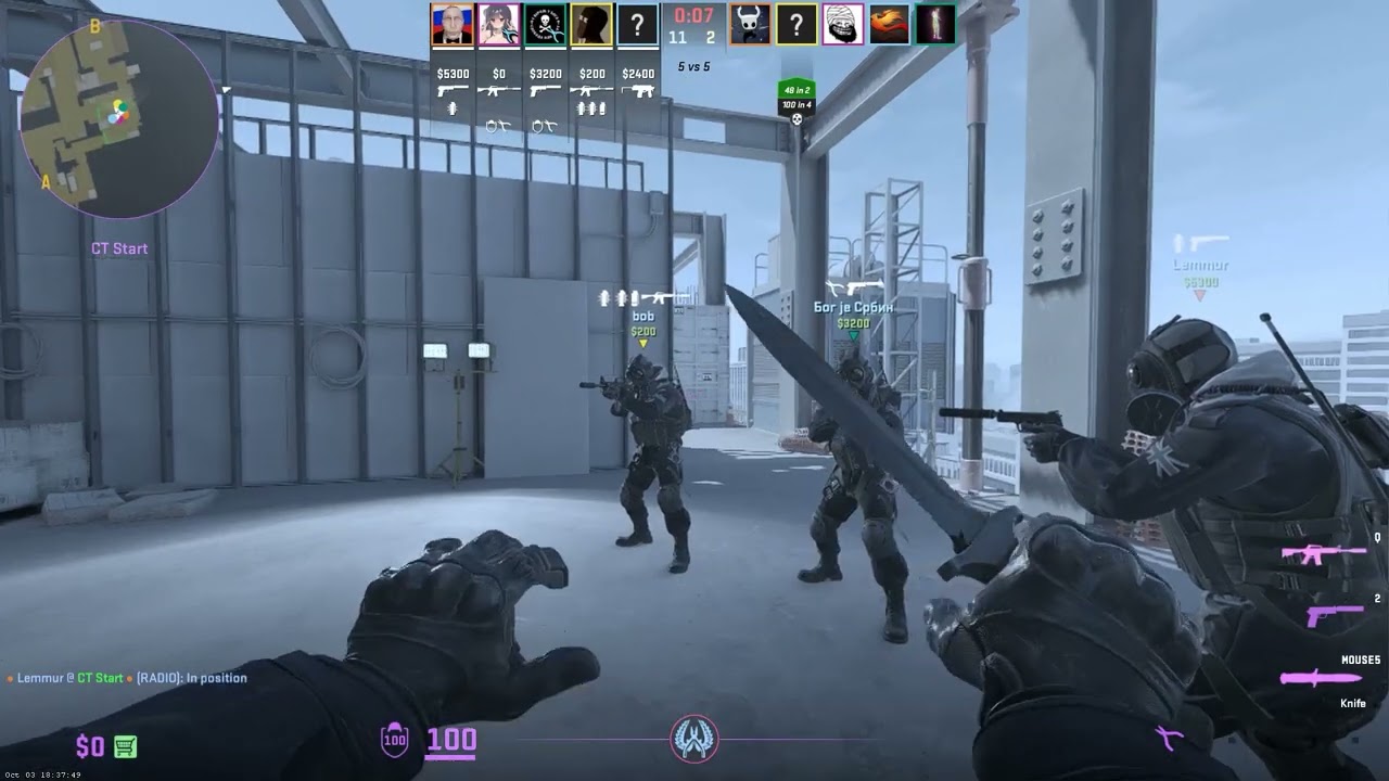 2 Month old clips of CS2