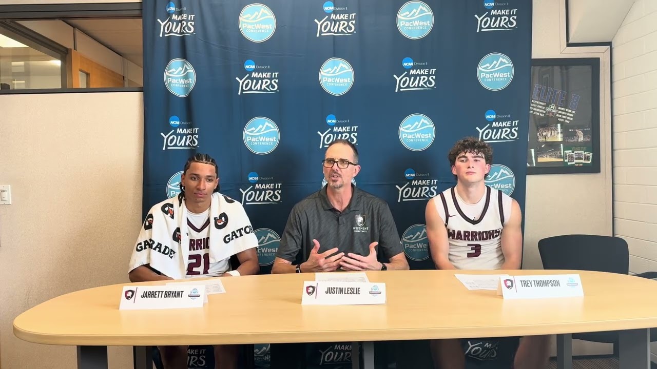 Westmont Press Conference - Men's Semifinals