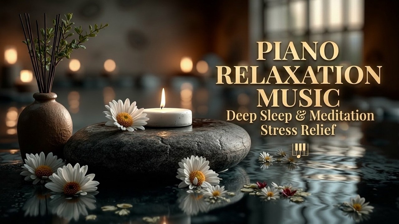 Música De Piano Para Spa | Piano Relajante Y Música Tranquila De Piano Para Relajación