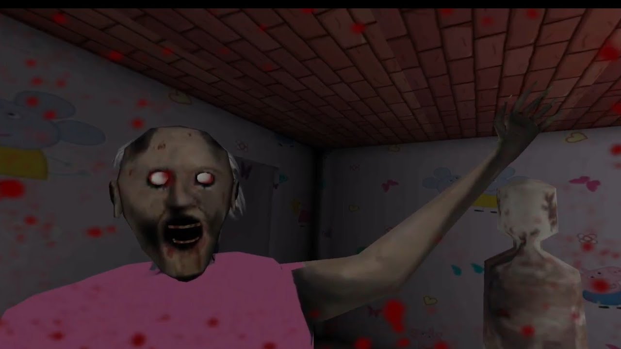 Scary Granny Is Hunting Me Tonight 😱🏚️ #granny #amiriyagaming 