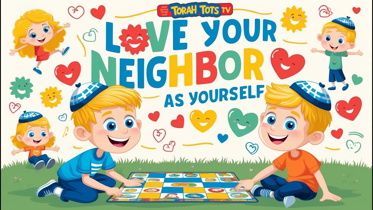 Love Your Neighbor As Yourself | Jewish Moral Story | Torah Tots TV