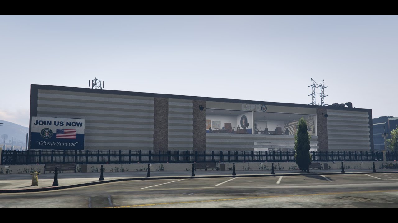 Police Station and Police School | FiveM Maps | UPDATE 2025