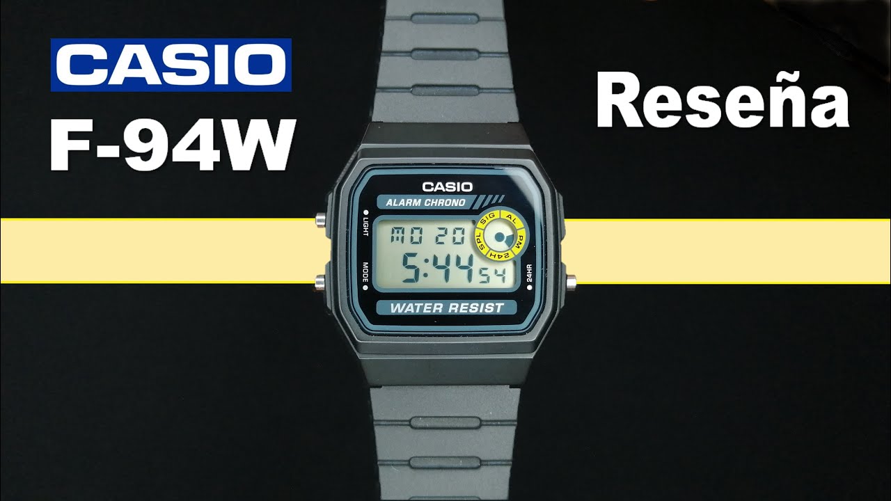 Малоизвестные надежные, практичные и экономичные часы? CASIO F-94W | Обзор