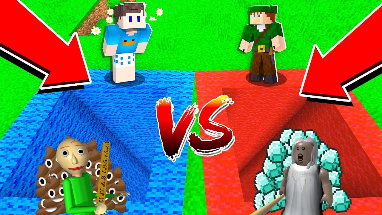 NÃO ESCOLHA O BURACO ERRADO DO ROBLOX NO MINECRAFT!