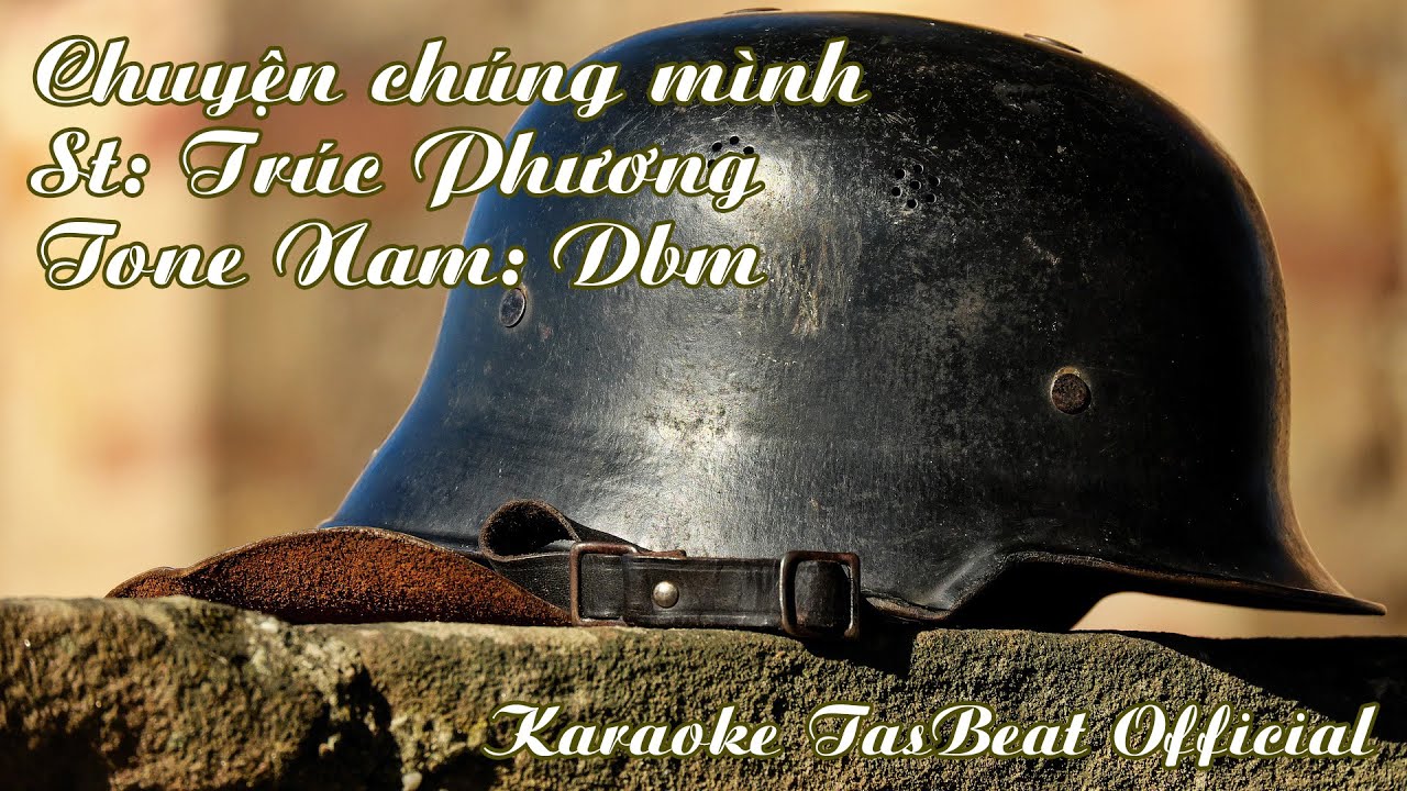 Karaoke Chuyện Chúng Mình - Tone Nam | TAS BEAT