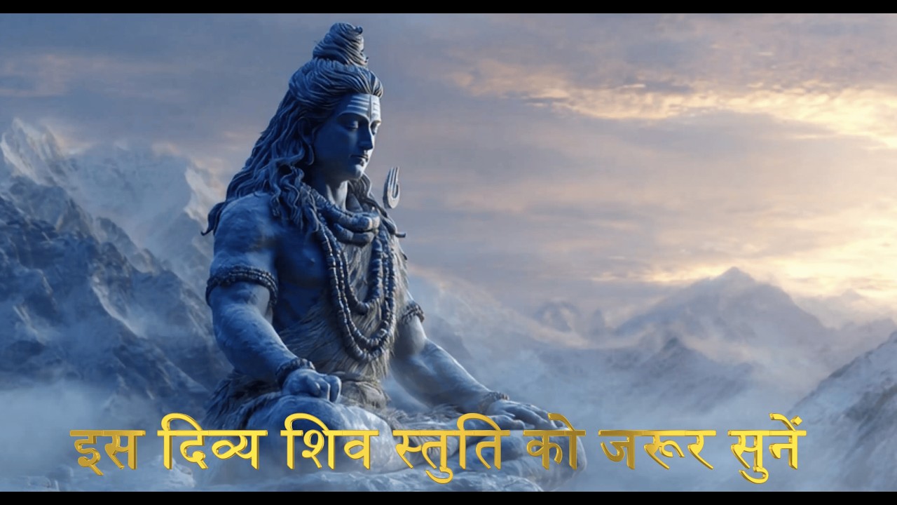 इस दिव्य शिव स्तुति को जरूर सुनें 🔱 | नमः शिवाय जप | मन को शांति देने वाला मंत्र