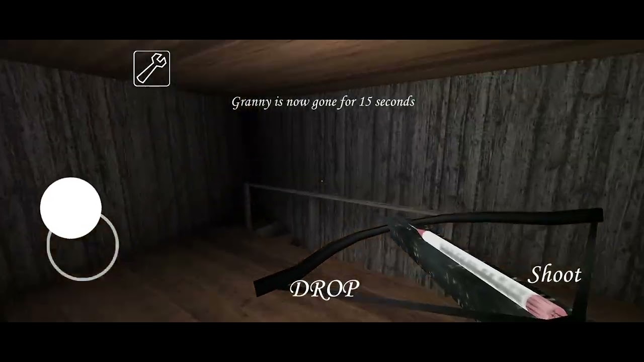 Granny legacy, escape from sewer, without being seen by granny.