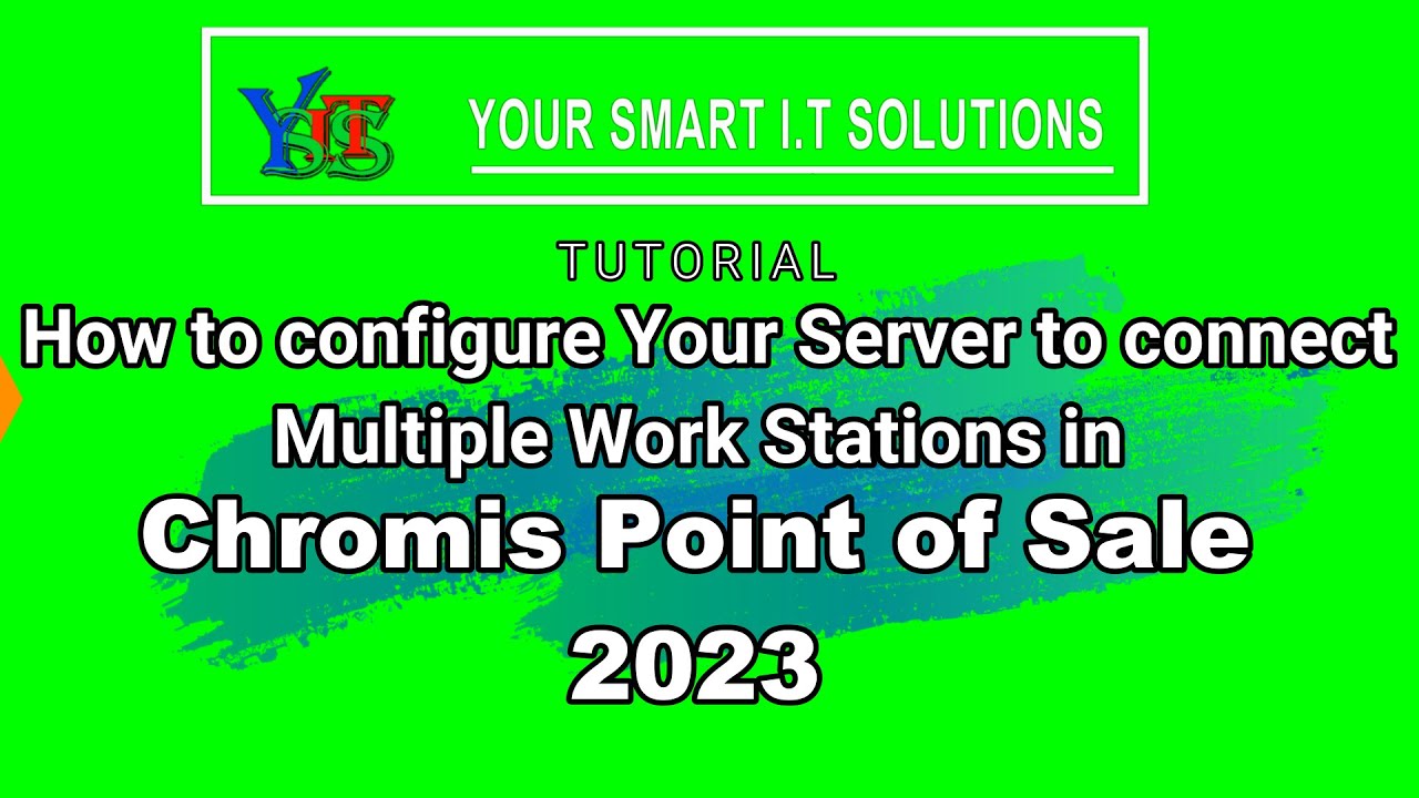 How to configure Chromis POS Server to Connect multiple POS Terminal?