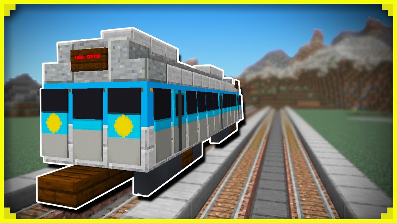 🦊Como fazer um TREM no MINECRAFT