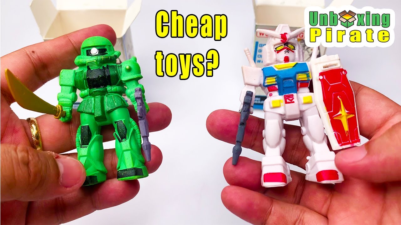 Gundam Blindbox Keychain Toy | UNBOXING PIRATE Ep. 83