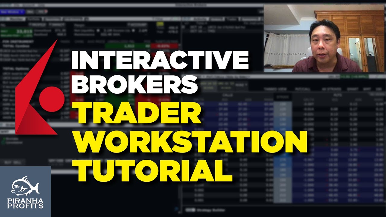 Как я торгую с помощью Interactivebrokers TWS Учебное пособие