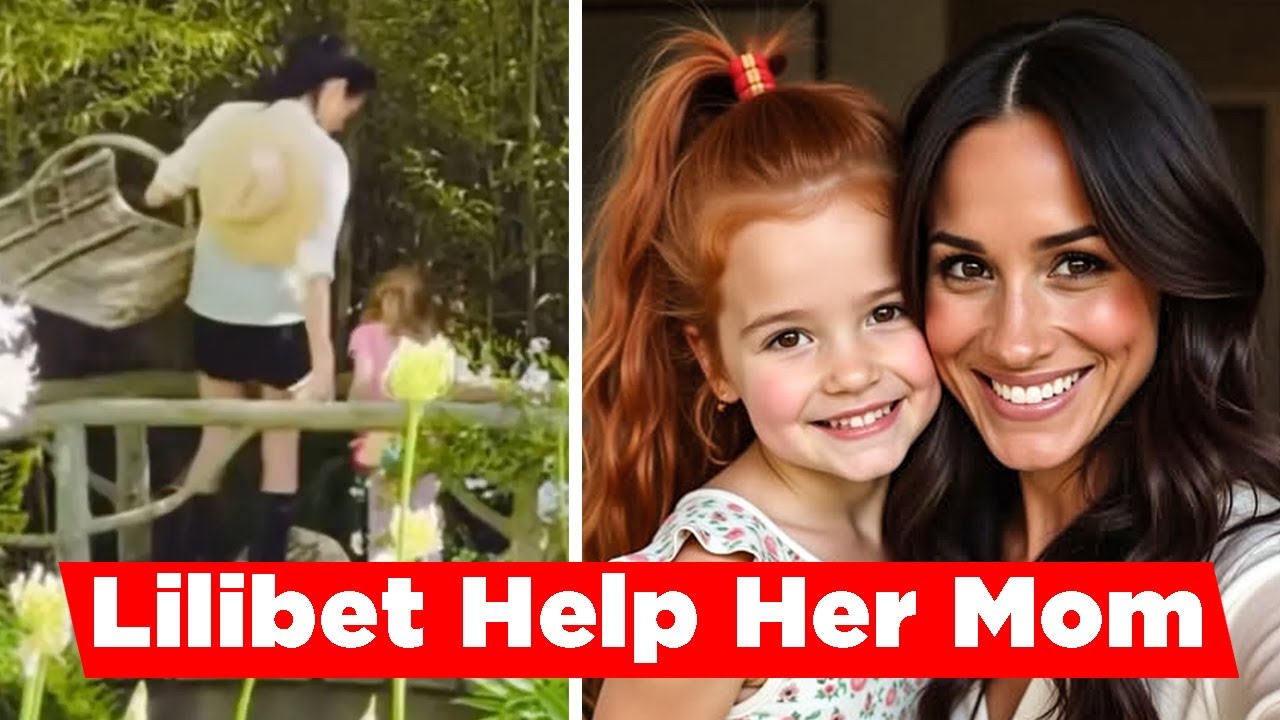 C&oacute;rka Meghan Markle, Lilibet, pojawiła się w rzadkim epizodzie w nowym teledysku swojej mamy