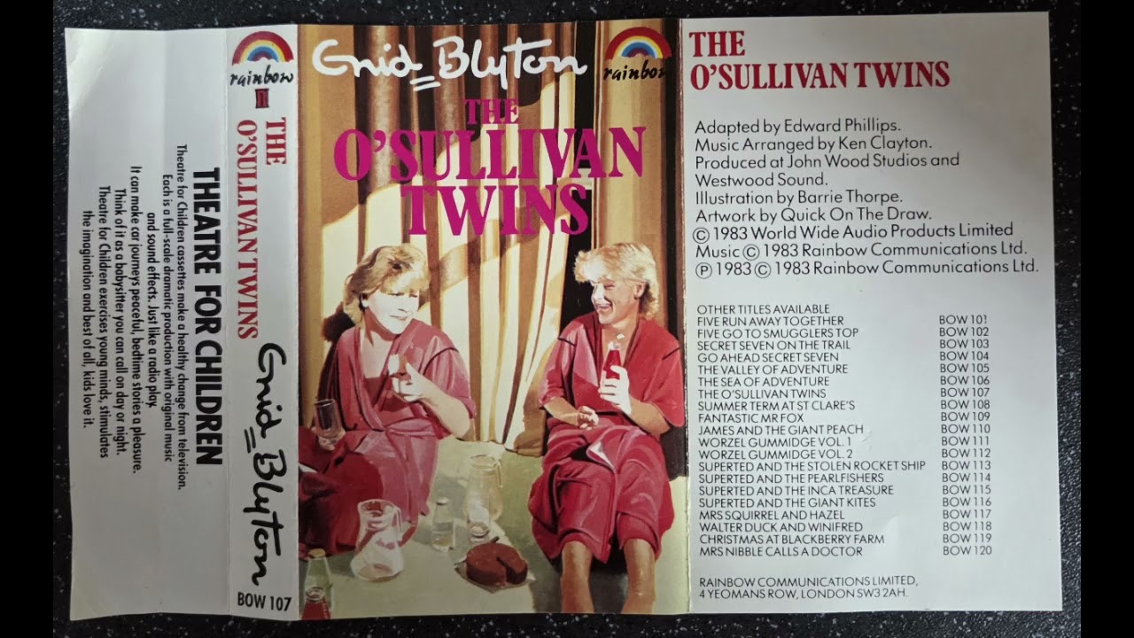 The O'Sullivan Twins Enid Blyton Audiobook