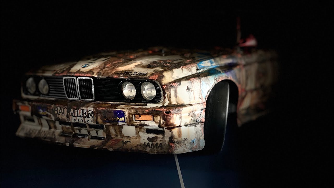 Tamiya Schnitzer BMW M3 Rat Design paint job tutorial