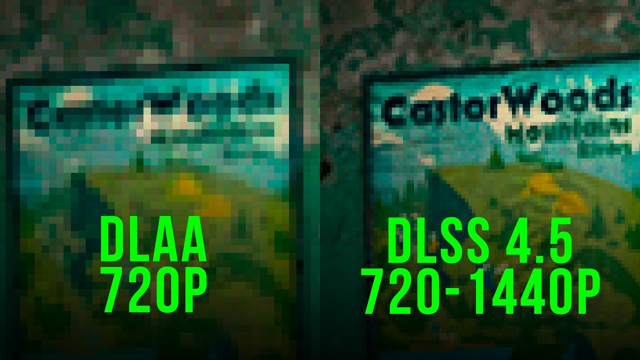 DLSS никогда не мылил картинку или как улучшить четкость игр