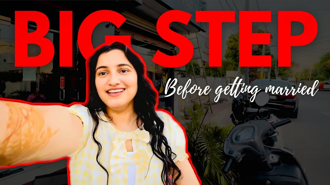 A big step before I’m getting married || wait for my family’s reaction😬
