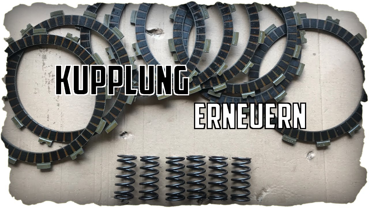 Kupplung erneuern I Kupplungslamellen tauschen I Kupplungsdeckel abnehmen