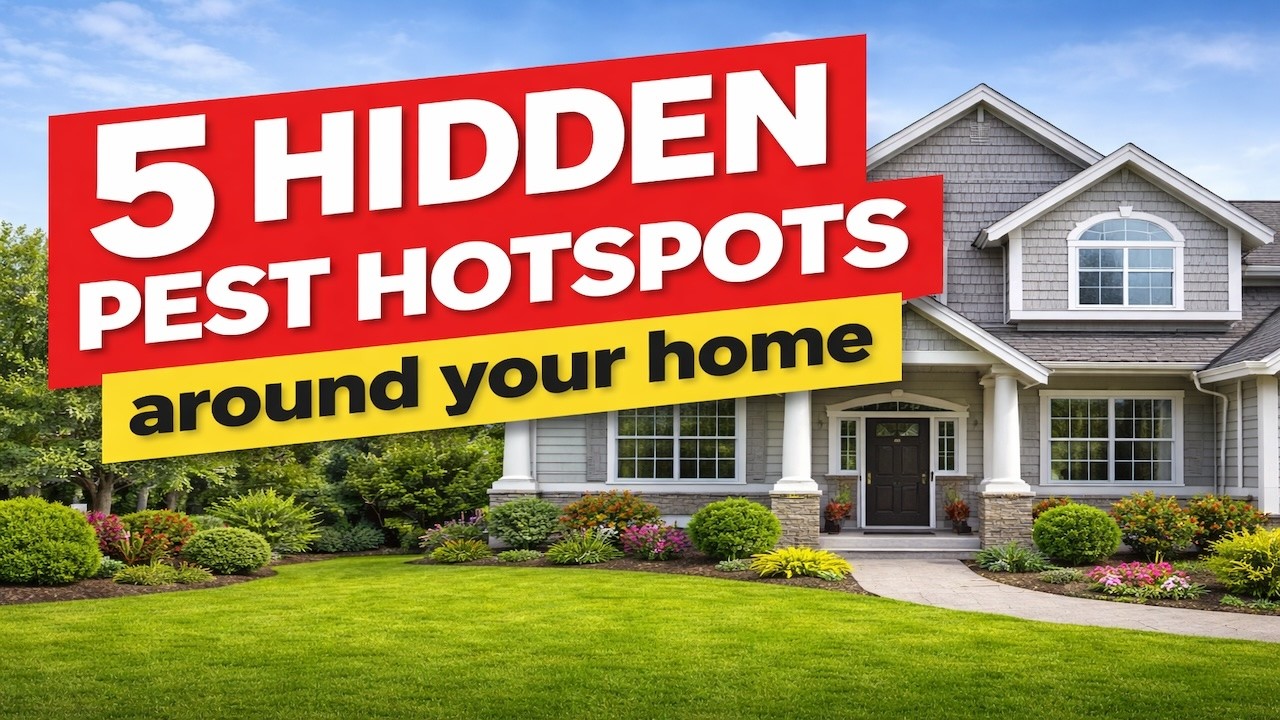 5 Hidden Pest Hotspots Around Your Home (Easy to Miss)
