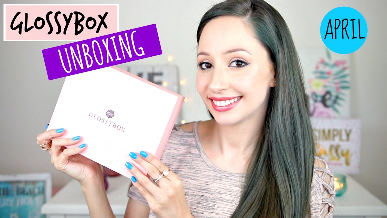 Glossybox unboxing | April 2017 | Vasilikis beauty tips