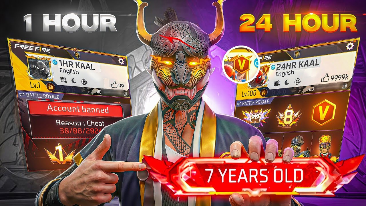 Transforming My Subscriber&rsquo;s BANNED ID Into PRIME 8 in Just 24 Hours! 😱 &ndash; Garena Free Fire