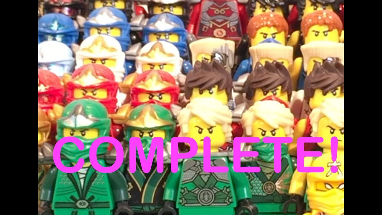 LEGO Ninjago COMPLETE Ninja Suit Collection!