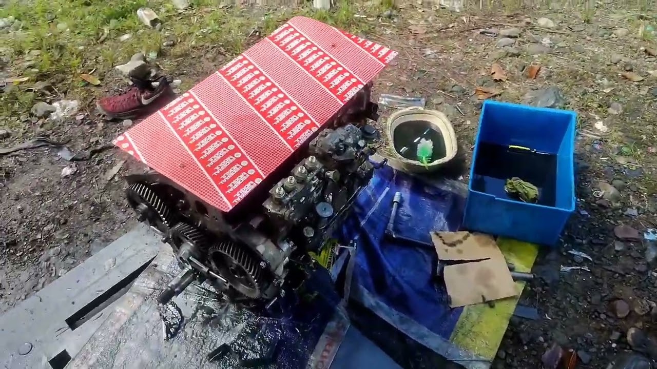 Part 1 General Overhaul 4D32 mitsubishi
