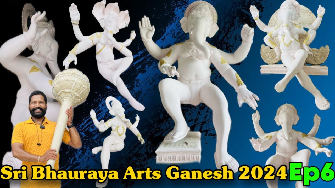 Sri Bhauraya Arts EP6 |Ganesh Making 2024 | Mumbai Ganpati Making 2024 | Bappa Making 2024 Ghatkesar