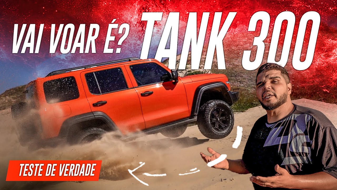 GWM TANK 300 2026 é bom no Offroad? Melhor que Jeep Gladiator e Ford Ranger Raptor?