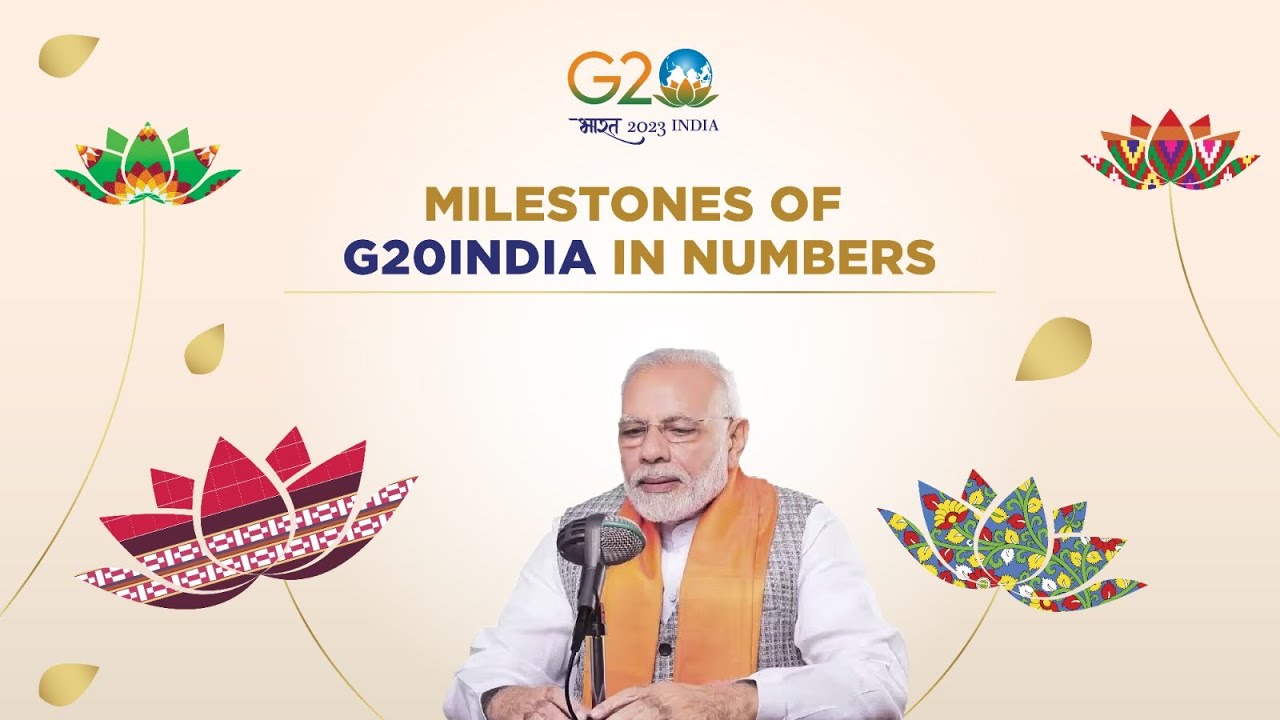 Milestones of #G20India in Numbers