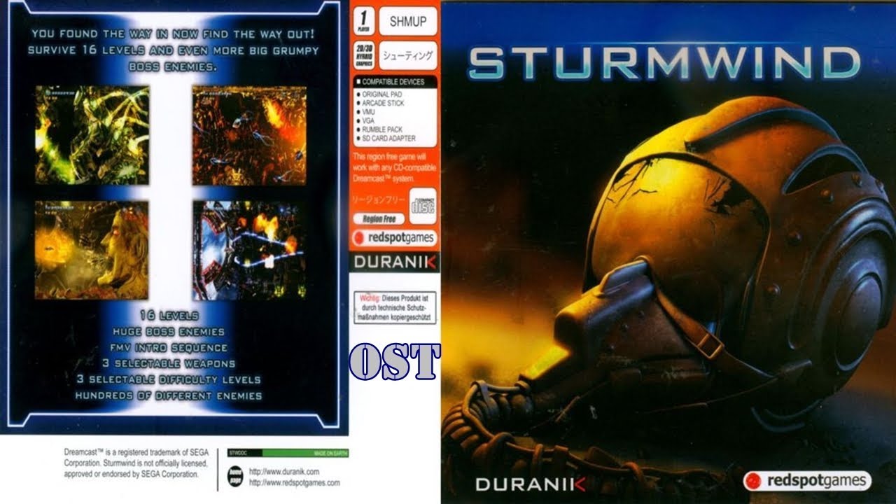 STURMWIND (OST) FULL SOUNDTRACK DREAMCAST