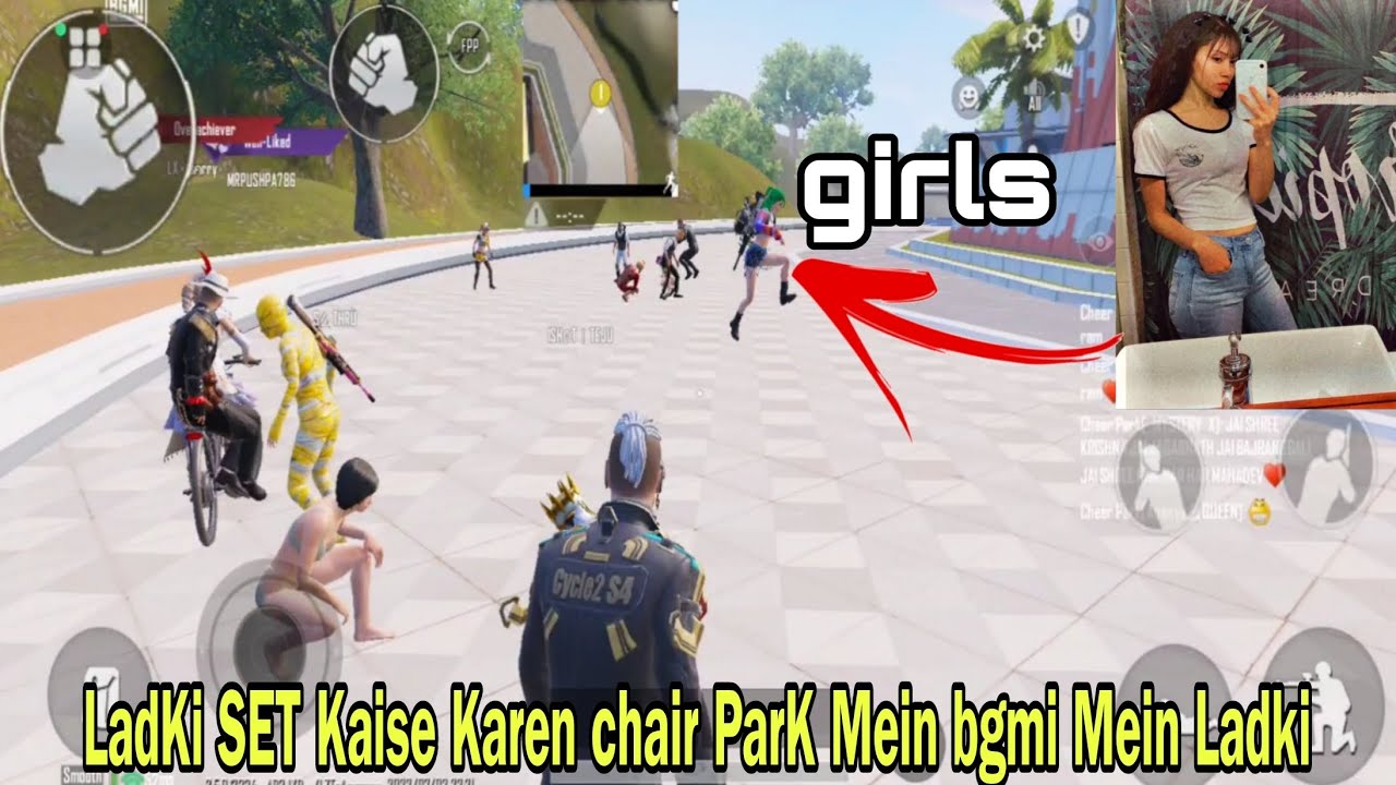 LadKi SET Kaise Karen chair ParK Mein bgmi Mein Ladki - 2023 🔥🙄🥰 #69jokeryt #bgmi #pubgmobile #pubg