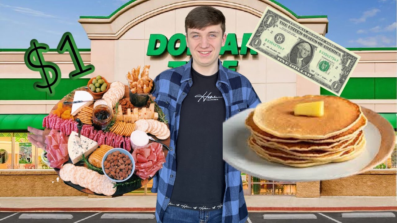 Eating At The Dollar Store For 24 Hours
