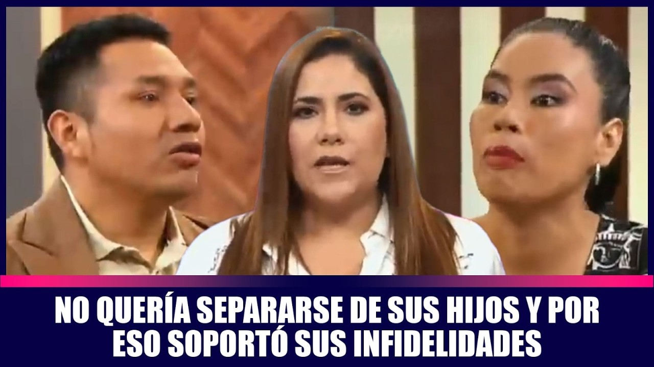 No quería separarse de sus hijos y por eso soportó sus infidelidades | Andrea
