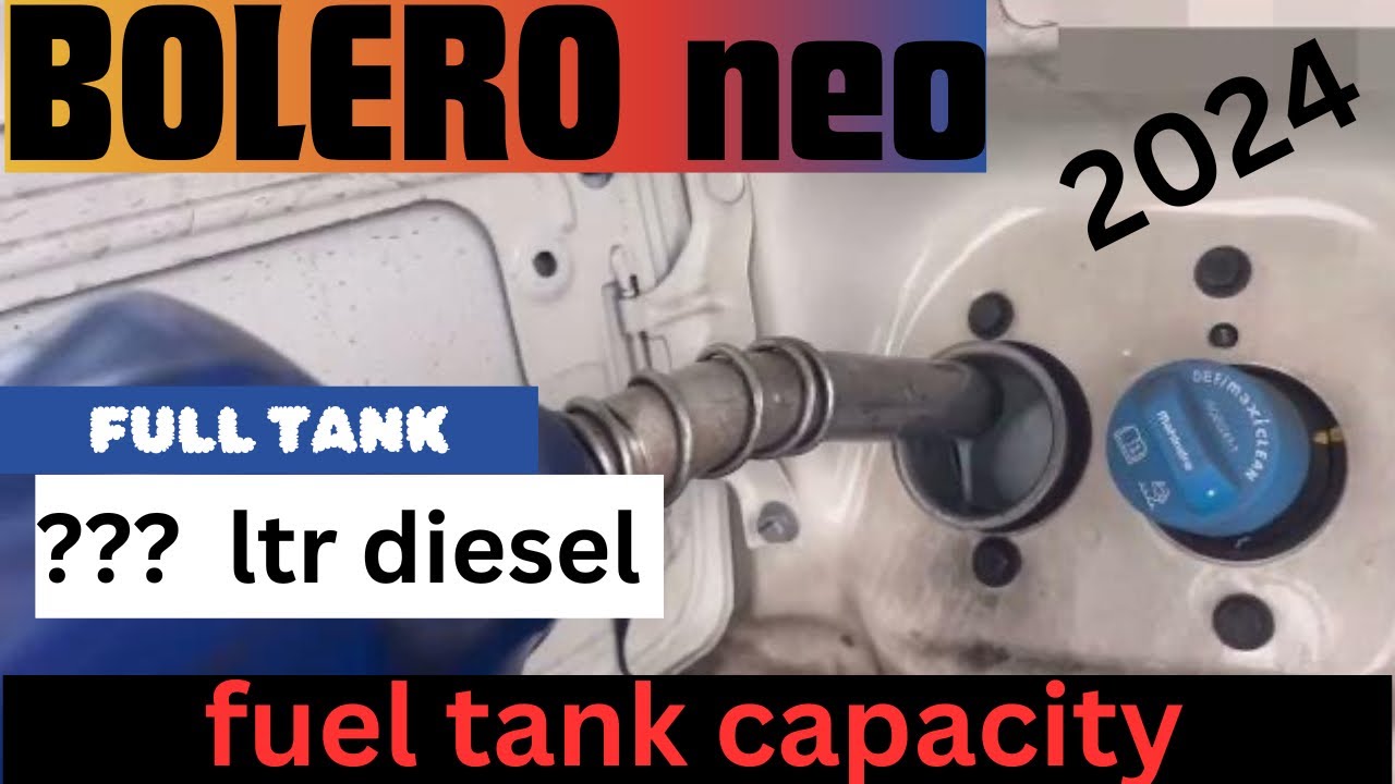 Full tank capacity of mahindra bolero neo | bolero neo ka fuel rank capacity kitna hai #mahindra