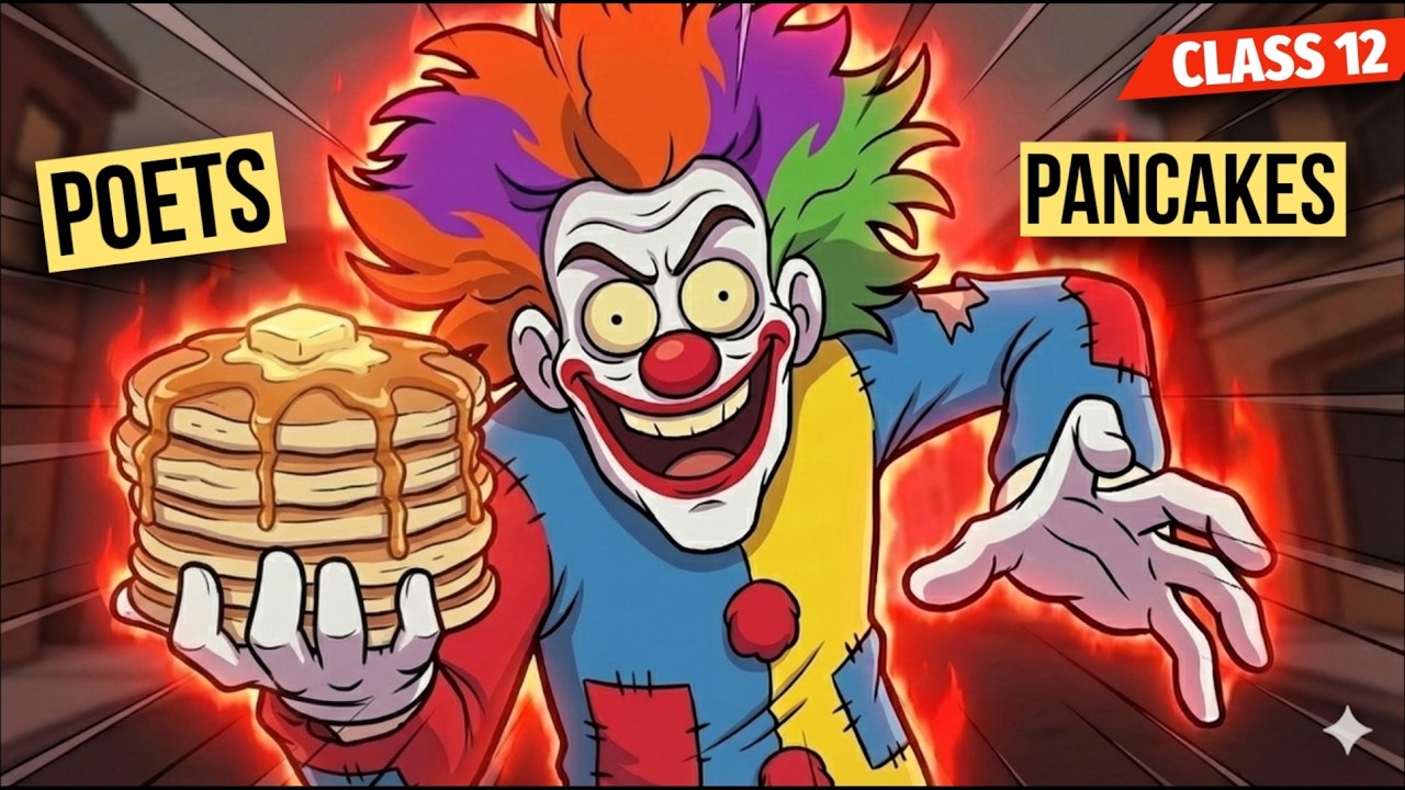 Poets and Pancakes Class 12 Animation | Class 12 Poets and Pancakes