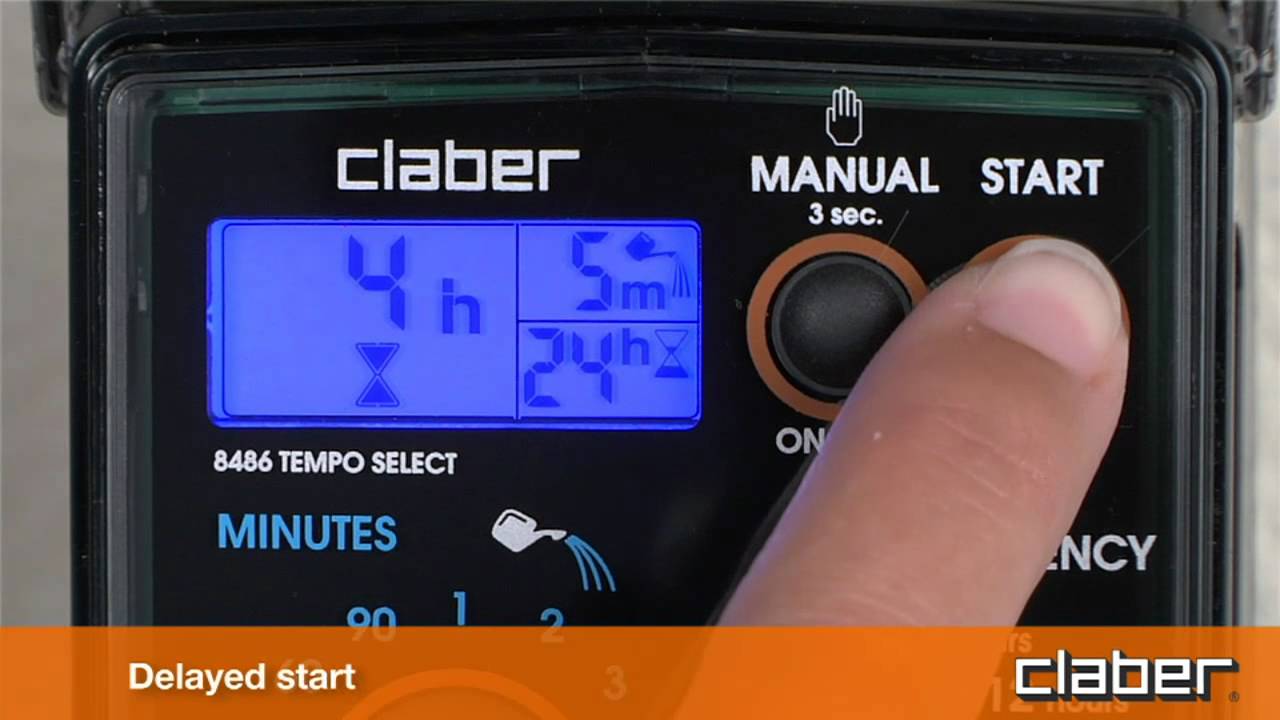 Tempo Select Electronic Water Timer - EN