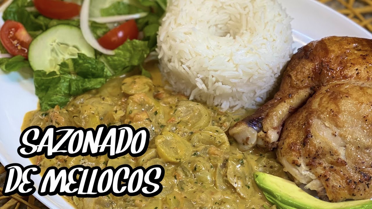 SAZONADO DE MELLOCOS 👩‍🍳🇪🇨