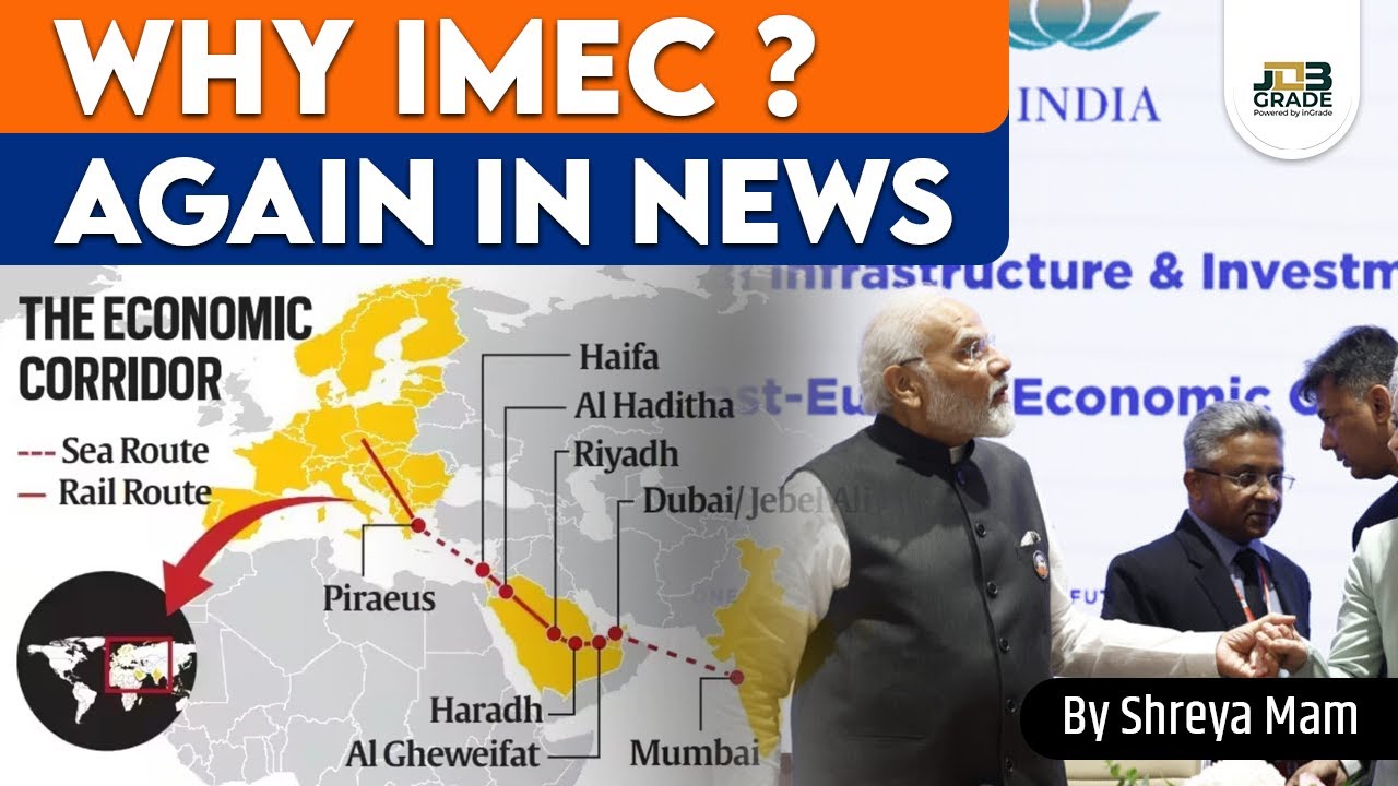 IMEC Corridor Explained | What is IMEEC & Why It Matters for India&rsquo;s Strategic Future?