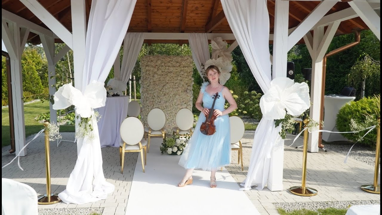 ReViolin - The Swan (C.Saint-Saëns) Skrzypce oprawa muzyczna ślubu cywilnego w plenerze Liliowy Staw