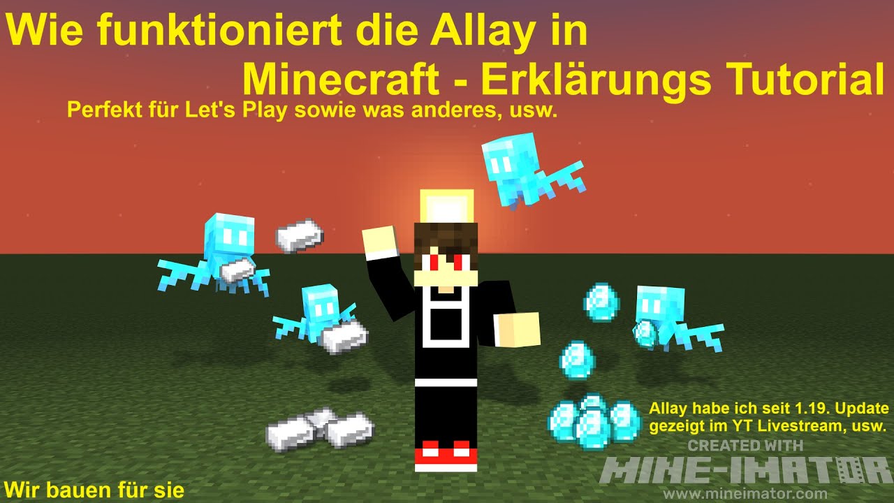 Wie funktioniert die Allay in Minecraft (Erklärungs Tutorial) - Minecraft anfrage