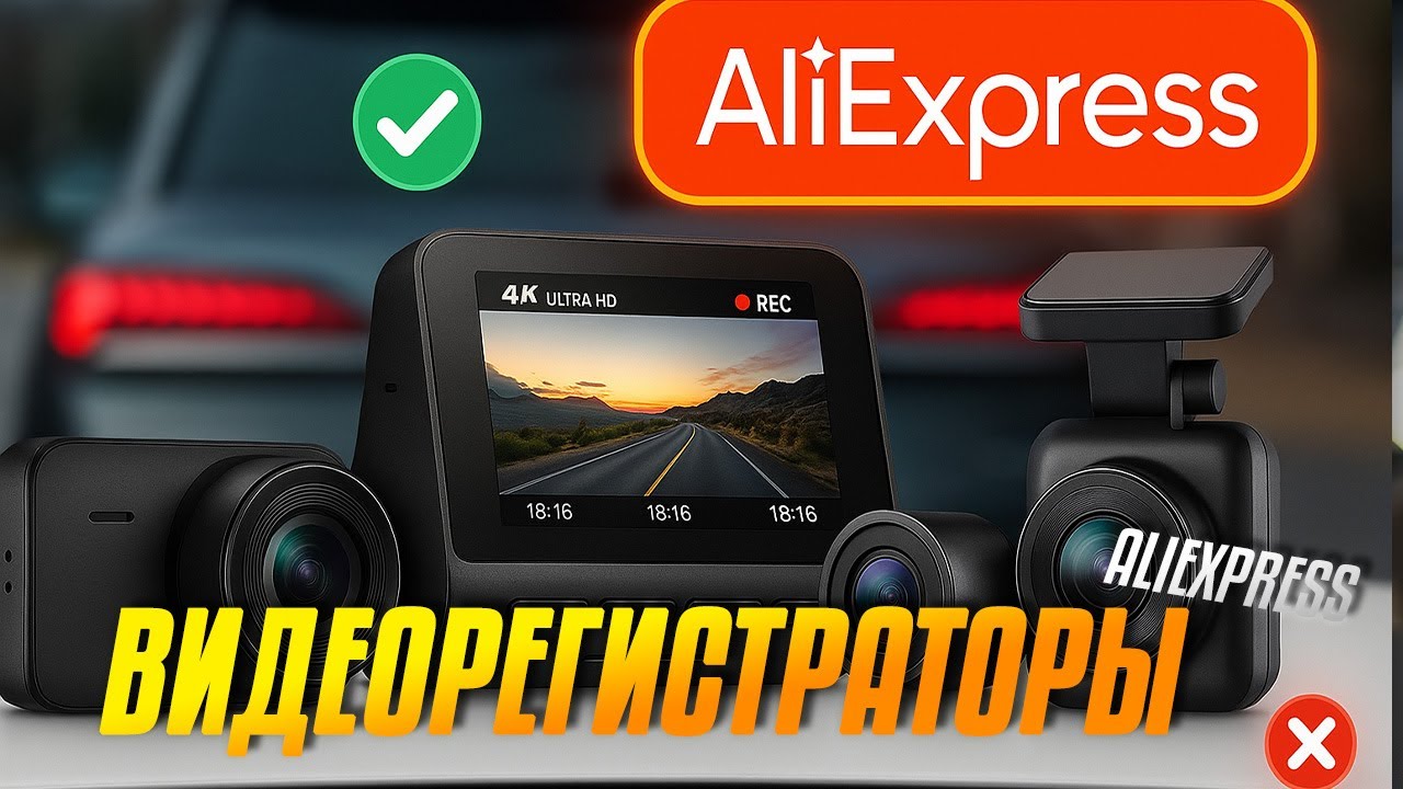 Лучшие видеорегистраторы с AliExpress: Топ-5 видеорегистраторов с АлиЭкспресс для авто в 2025 году 🚗